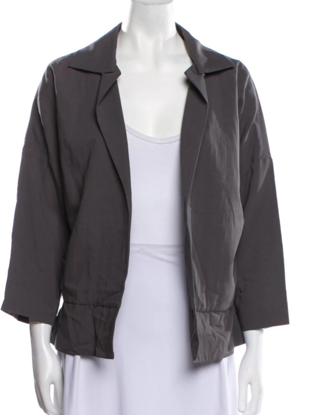 Grey Halston Heritage Evening Jacket/Blazer size 2